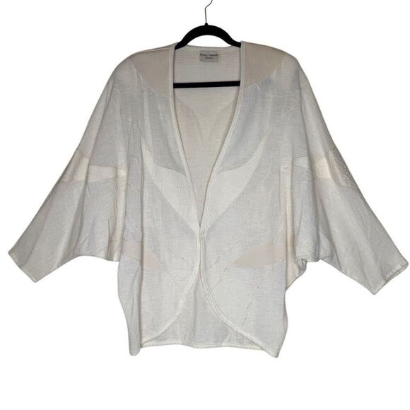 Vintage Sissies X Pierre Lamonte Ivory 2 Pc. Jacket & Skirt Set Sz S Classic - Picture 2 of 14